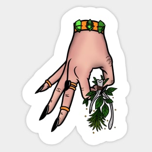 Magic hand Sticker